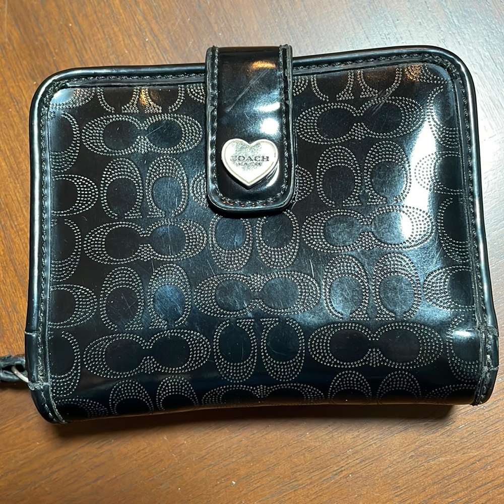 Coach Black Wallet